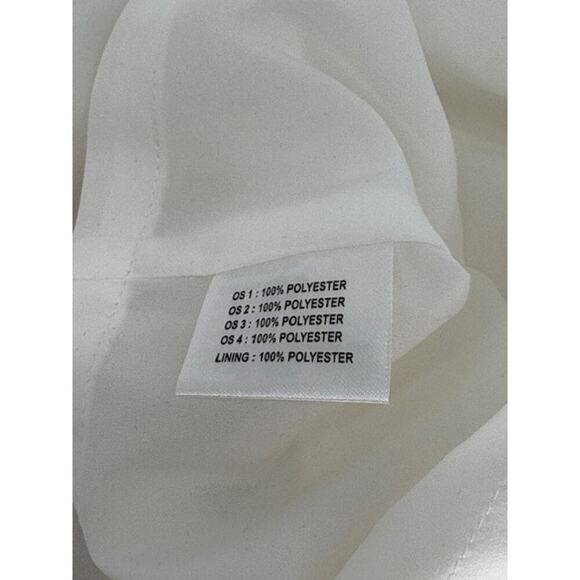 SACHIN + BABI White Snake Print Color Block Off-the-Shoulder Shift Dress - Picture 7 of 10